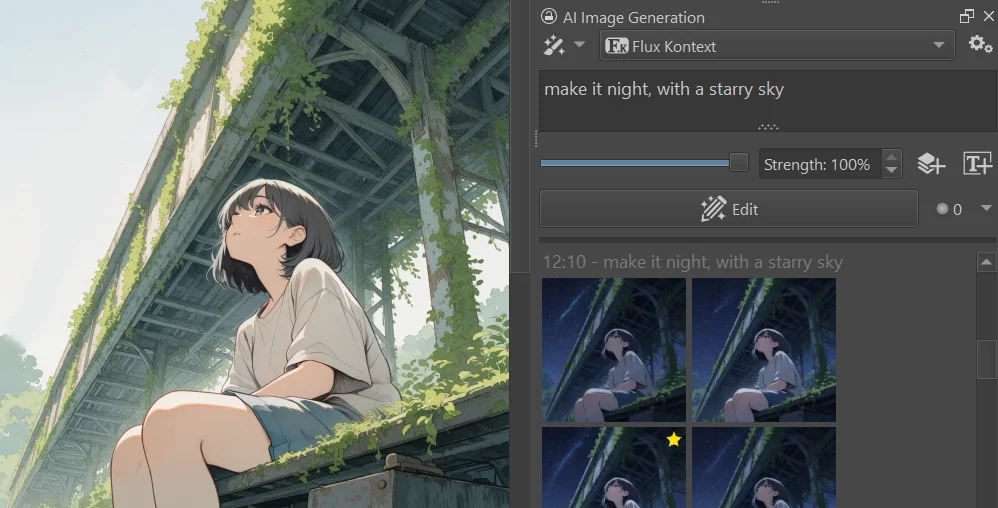 Edit model steps