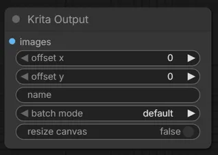 Krita Output node