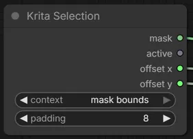 Krita Selection node